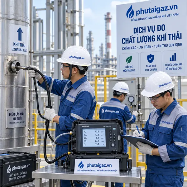 Đo chất lượng khí thải