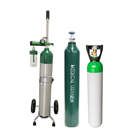 Dưỡng khí oxy y tế chai 8-10L 150bar