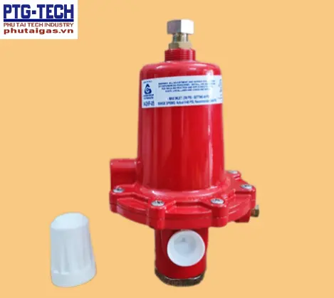 Van giảm áp cấp 1 LPG model 942HP-05, P1max 16bar, P2max 3,9bar. connect 1/2