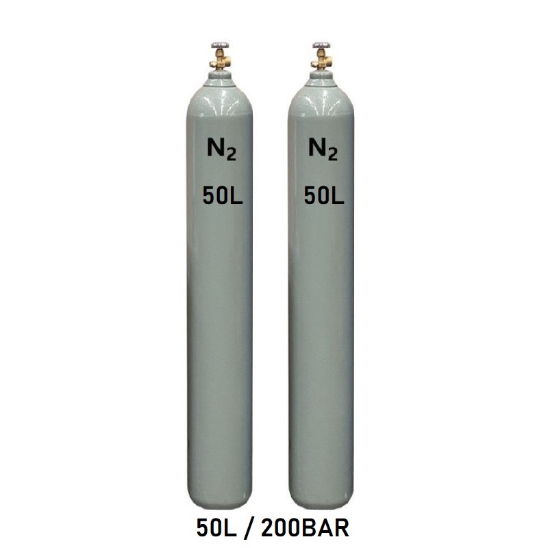 Khí Nito công nghiệp 4.0 chai 50lít 200bar