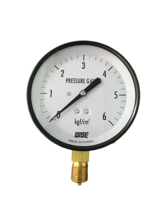 ĐỒNG HỒ ÁP SUẤT WISE P110 - 100A - DẢI ĐO 6kgf/cm2 - 3/8PF