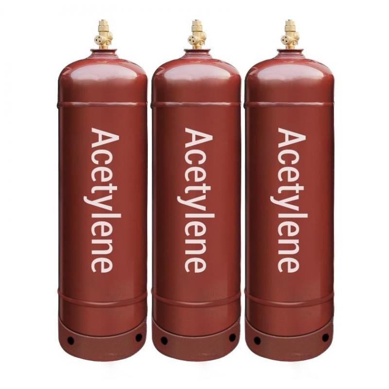 Khí C2H2 (Acetylen) Purity ≥99,8% bình 5-7kg