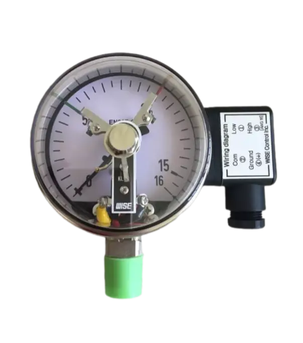 ĐỒNG HỒ ÁP SUẤT WISE P510 DẢI ĐO 16BAR - ⅜ “, ½” PT, NPT VÀ PF