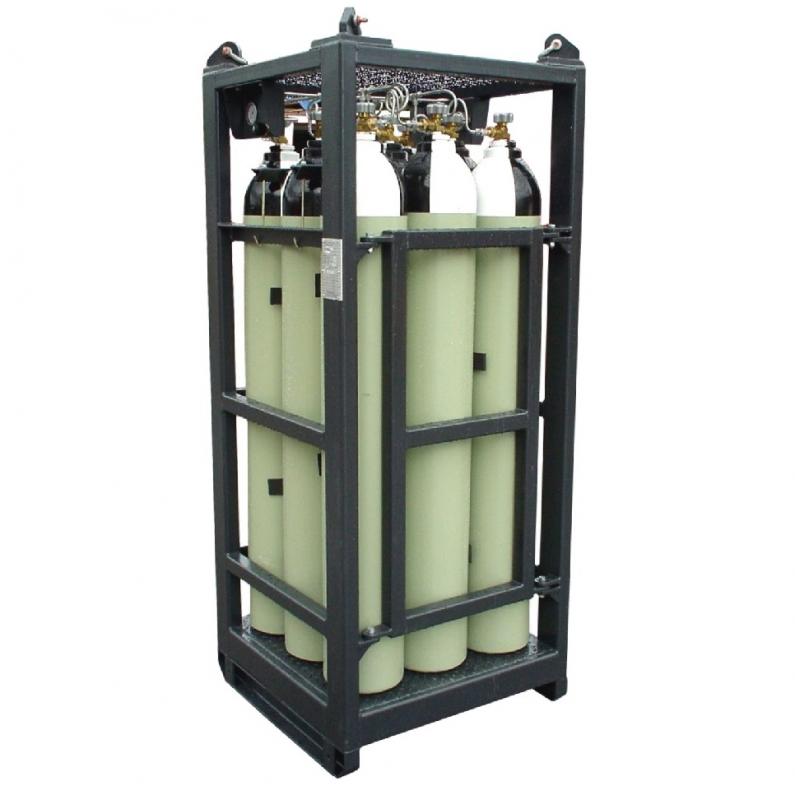 Khí Nito công nghiệp 4.0 pallet nhóm 9x40lít 150bar