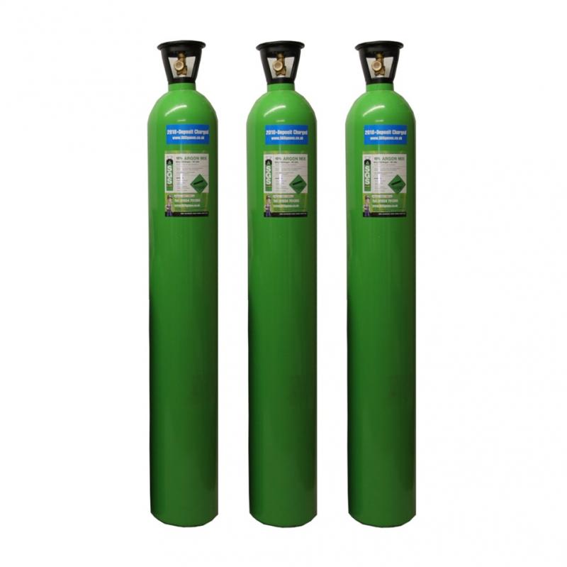 Khí hỗn hợp Mixed Argon: 98%, Oxygen: 2%